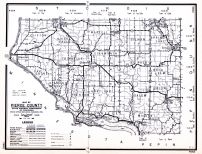 Pierce County, Wisconsin State Atlas 1956 Highway Maps